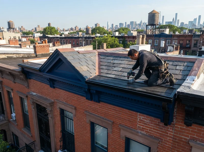 Professional gutter guard installation in Brooklyn Professional gutter guard installation in Brooklyn