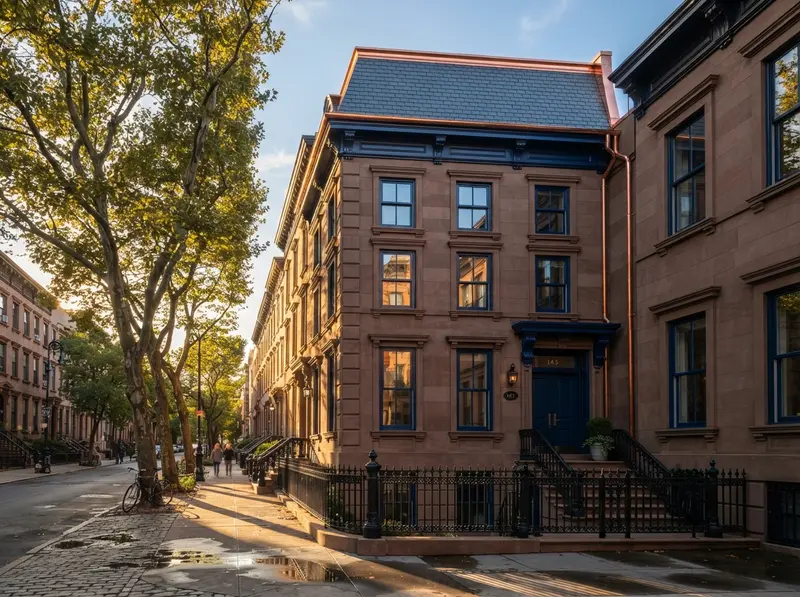 Brooklyn brownstone roof replacement Brooklyn brownstone roof replacement